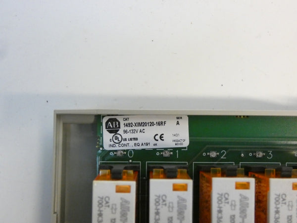 ALLEN BRADLEY 1492-XIM20120-16RF SER. A 96-132VAC NSMP