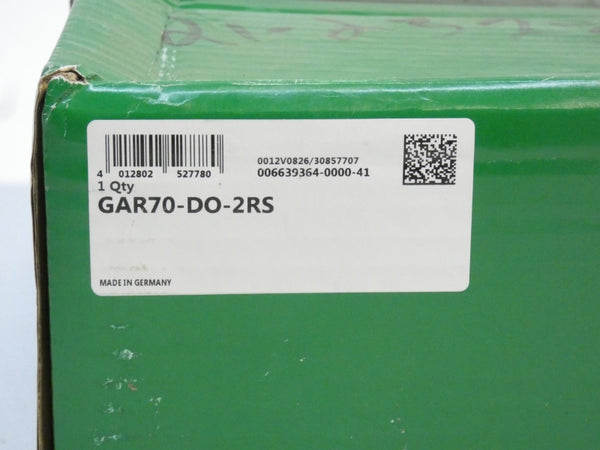 SCHAEFFLER GAR70-DO-2RS NSFS