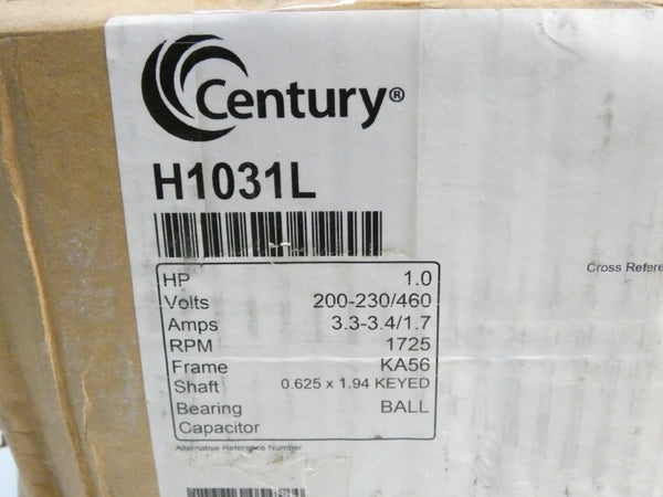 CENTURY H1031L 7-P56AB90A01-01 200-230/460V 3.3-3.4/1.7A NSMP