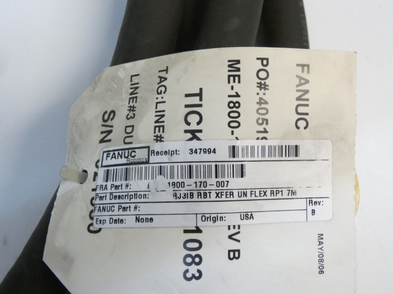 FANUC ME-1800-170-007 REV. B NSNP
