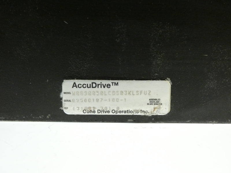 CONE DRIVE W0890050LCDS03KLSFUZ UNMP