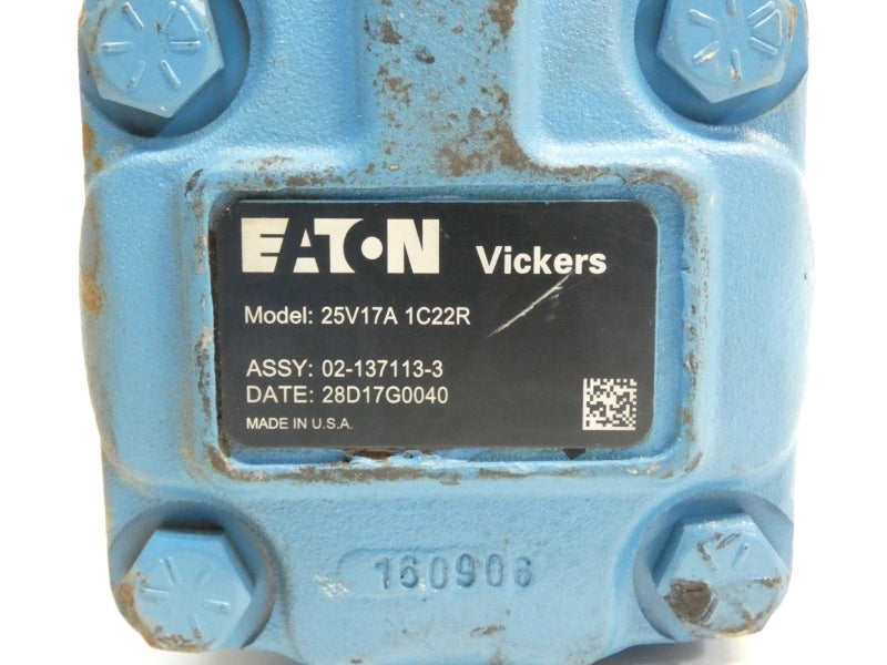 EATON 25V17A1C22R 02-137113-3 NSNP