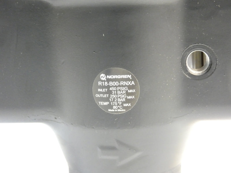 NORGREN R18-B00-RNXA 450PSI UNMP