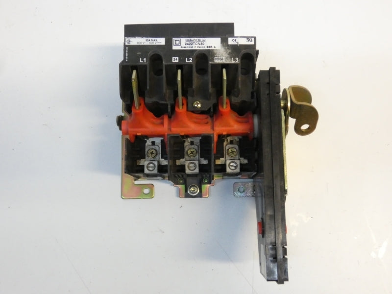 SQUARE D 9422TCN30 SER. A 600V 30A NSMP