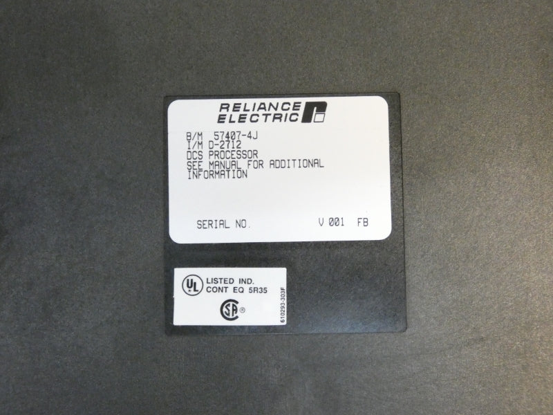 RELIANCE ELECTRIC 57407-4J NSMP