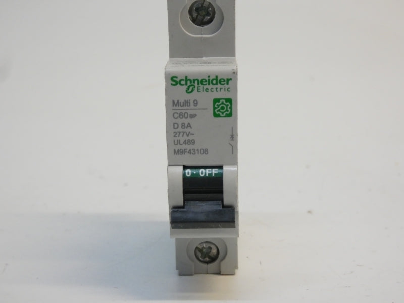 SCHNEIDER ELECTRIC M9F43108 277V 8A (AS PICTURED) NSNP