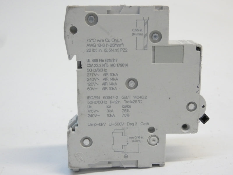 SCHNEIDER ELECTRIC M9F43101 277V 1A (AS PICTURED) NSNP