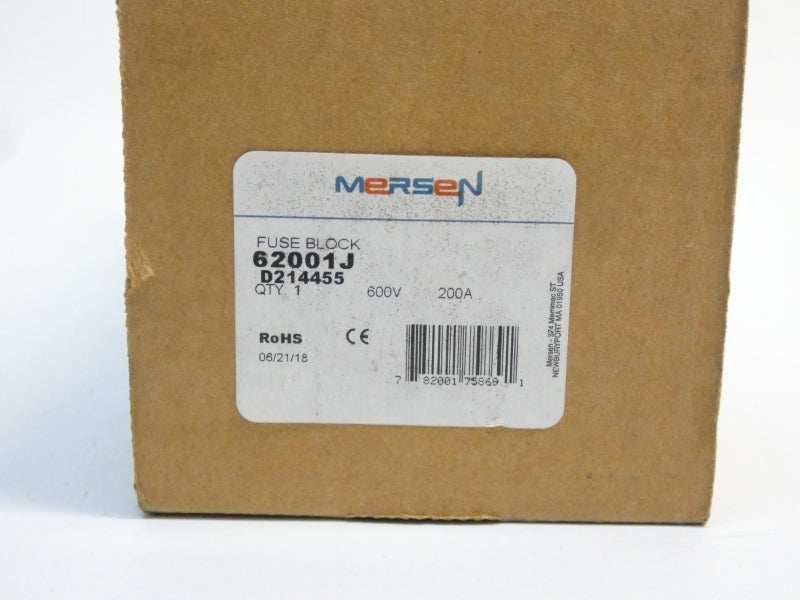 MERSEN 62001J D214455 600V 200A NSFS