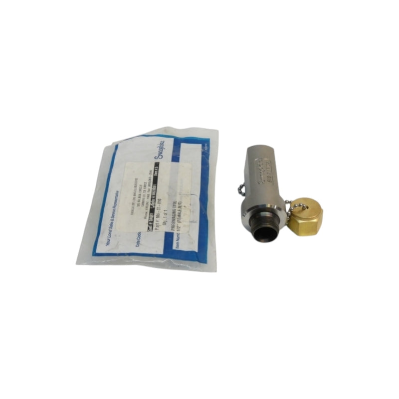 SWAGELOK MS-ST-810 1/2" NSMP