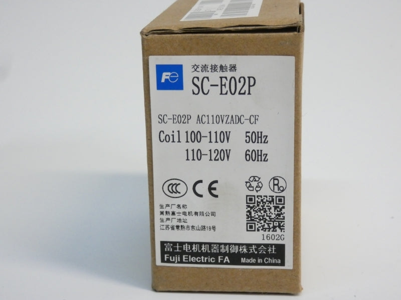 FUJI ELECTRIC SC-E02P 110-120V 20A NSMP