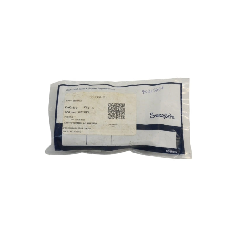 SWAGELOK SS-600-C (PKG OF 5) NSMP