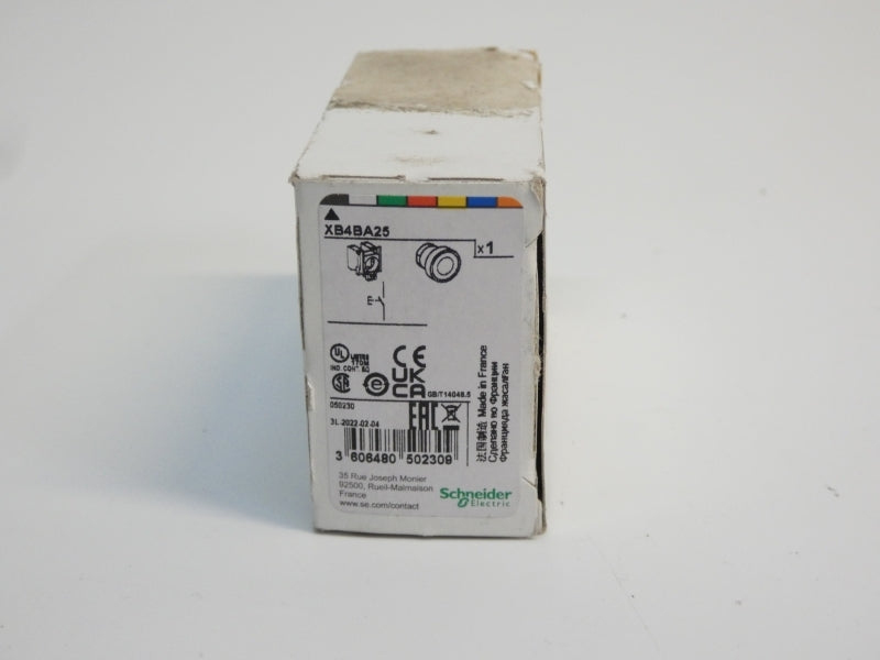 SCHNEIDER ELECTRIC XB4BA25 NSMP