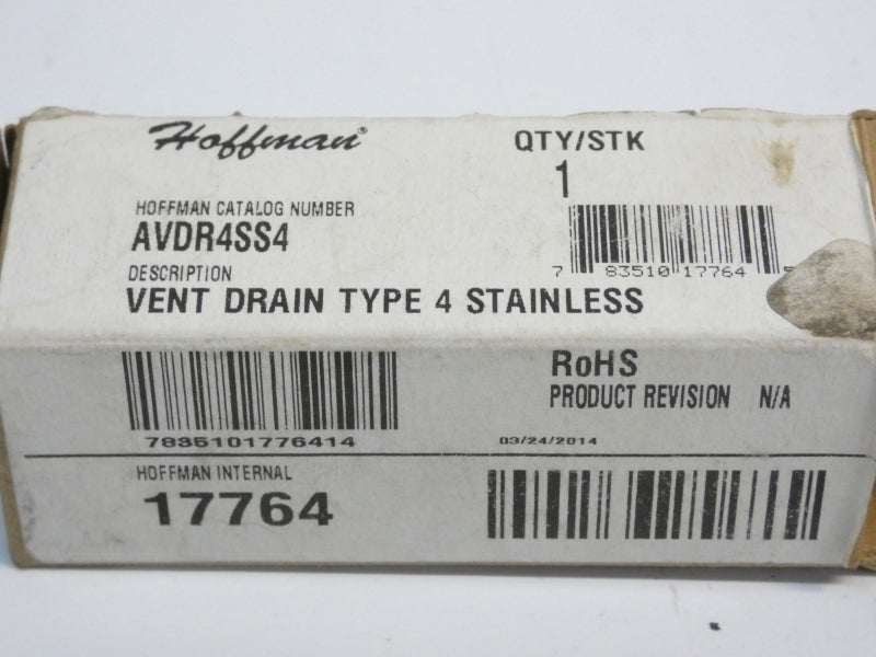 HOFFMAN AVDR4SS4 17764 NSMP