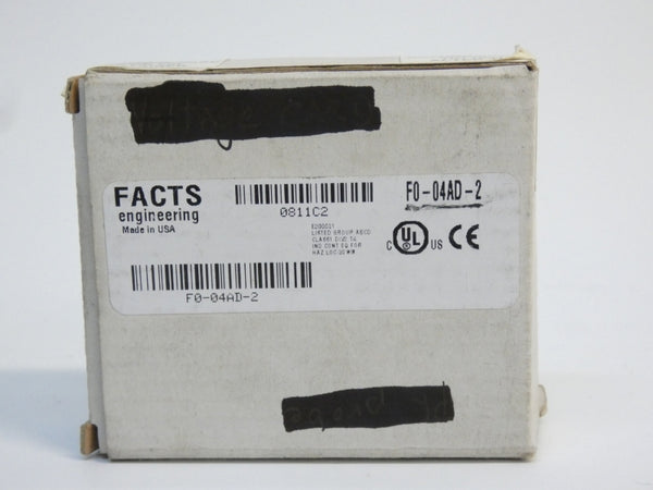 FACTS ENGINEERING F0-04AD-2 0-10V NSMP