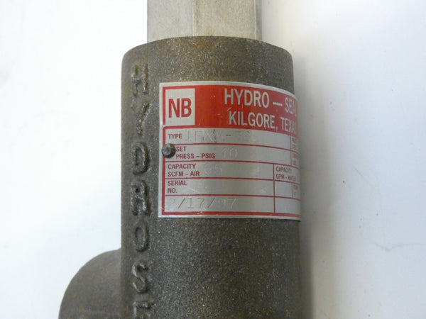 HYDRO SEAL 1FXV-30 65PSI 1/2" NSNP