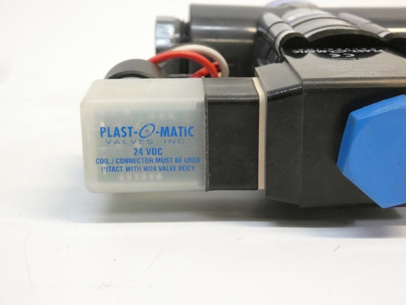 PLASTOMATIC EASMT6V22W24-024DC-PV 24VDC 15PSI 1" NSMP