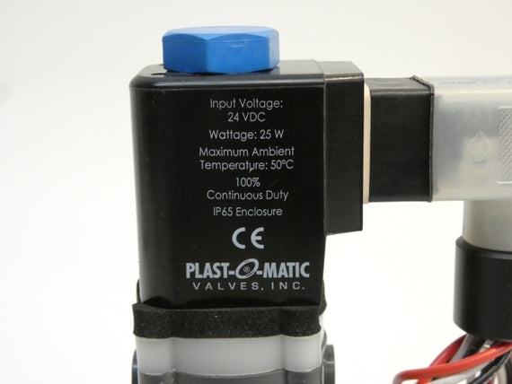 PLASTOMATIC EASMT6V22W24-024DC-PV 24VDC 15PSI 1" NSMP