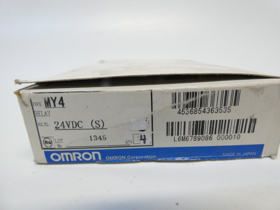 OMRON MY4 24VDC (PKG OF 4) NSMP