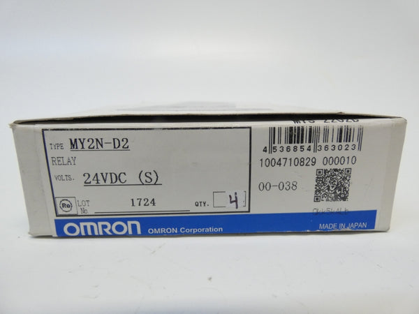 OMRON MY2N-D2 24VDC (PKG OF 4) NSMP