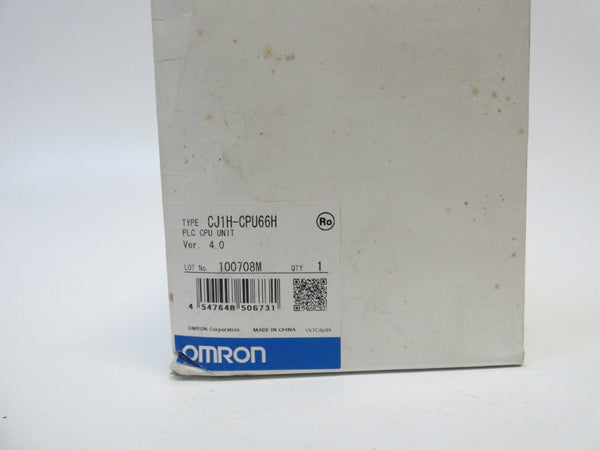 OMRON CJ1H-CPU66H VER. 4.0 NSMP