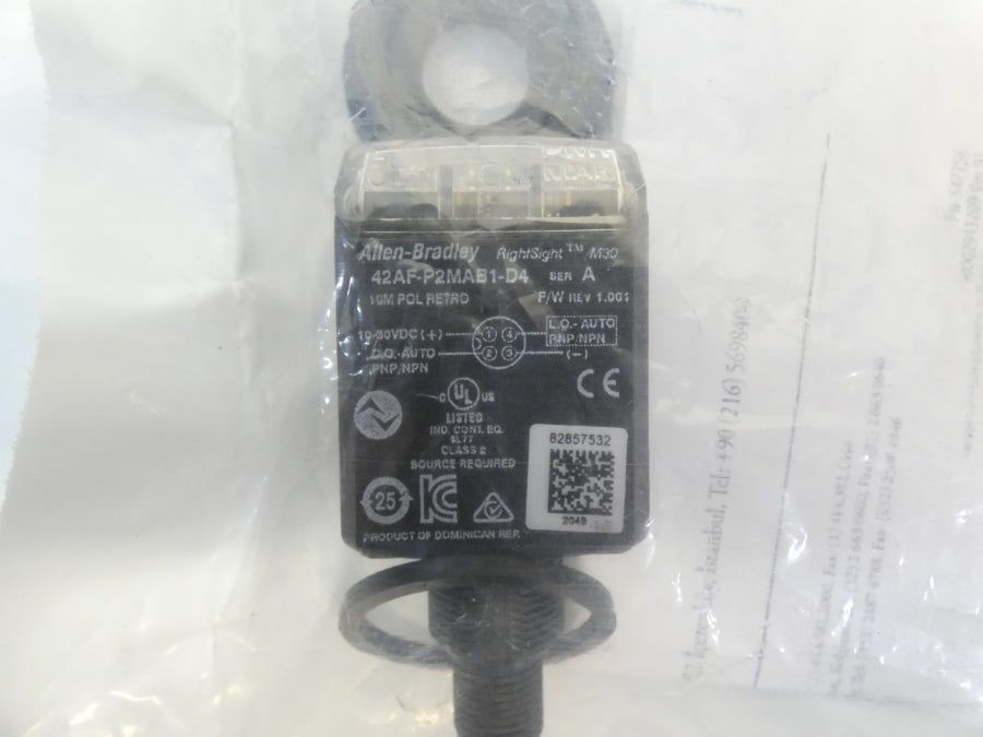 ALLEN BRADLEY 42AF-P2MAB1-D4 SER. A F/W 1.001 10-30VDC 10M NSMP