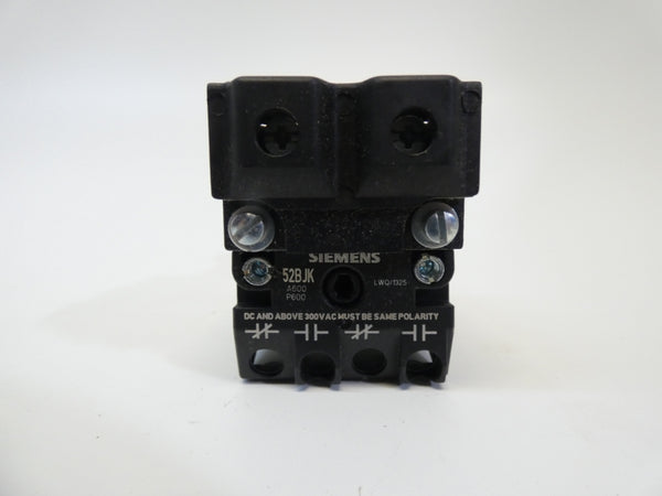 SIEMENS 52PP2G3AB 120VAC NSMP