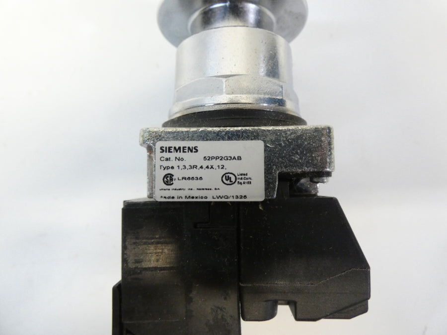 SIEMENS 52PP2G3AB 120VAC NSMP