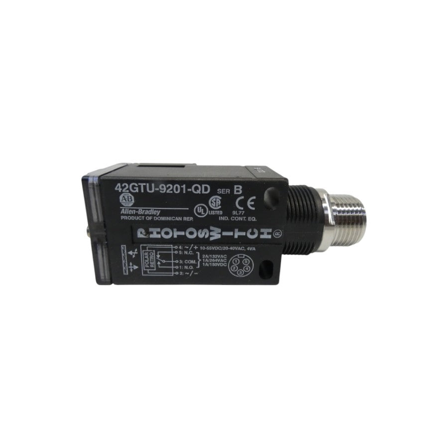 ALLEN BRADLEY 42GTU-9201-QD SER. B 10-55VDC 2A NSNP