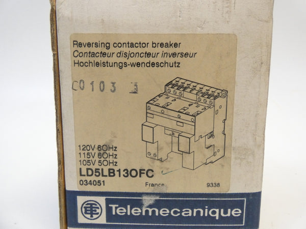 TELEMECANIQUE LD5LB13OFC 105-120V 18A NSMP