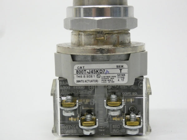 ALLEN BRADLEY 800T-J45KD7 SER. T (NO KEY) UNMP