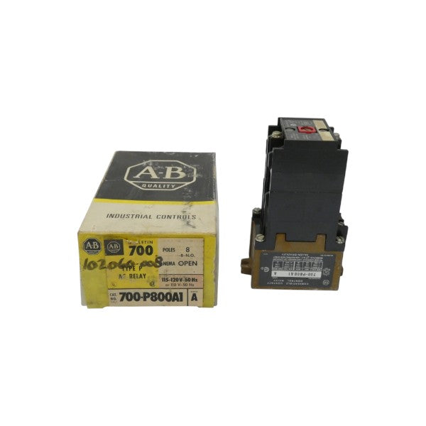 ALLEN BRADLEY 700-P800A1 SER. A 110/115-120V 60A (BK/GD) NSMP