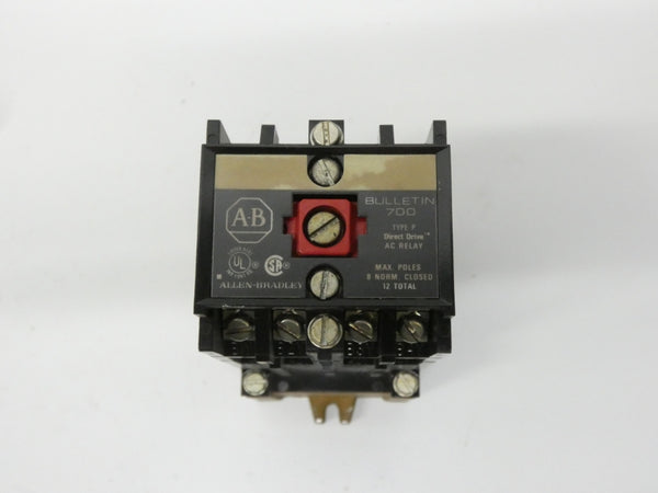 ALLEN BRADLEY 700-P800A1 SER. A 110/115-120V 60A (BK/GD) NSMP