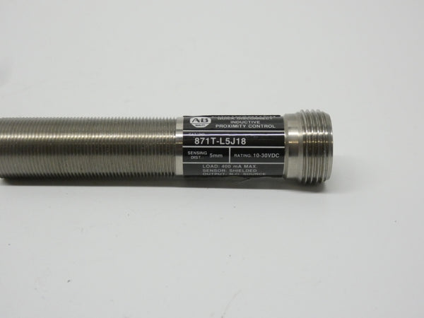 ALLEN BRADLEY 871T-L5J18 10-30VDC (BK/YL) NSMP