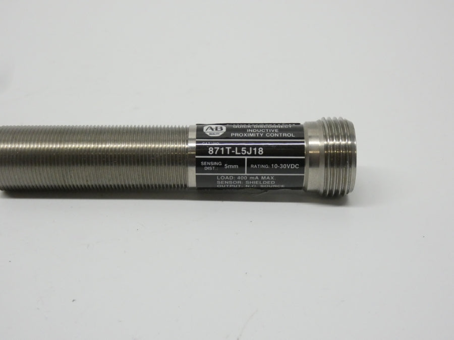 ALLEN BRADLEY 871T-L5J18 10-30VDC (BK/YL) NSMP
