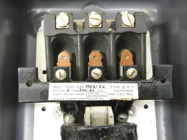 CLARK 77A31-26 110/208-220V 25A NSMP