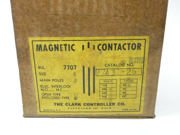 CLARK 77A31-26 110/208-220V 25A NSMP
