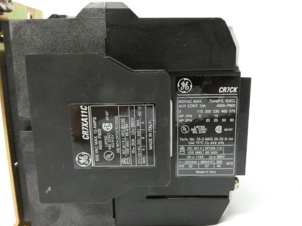 GENERAL ELECTRIC CR7CKA 110/120V 115A NSMP