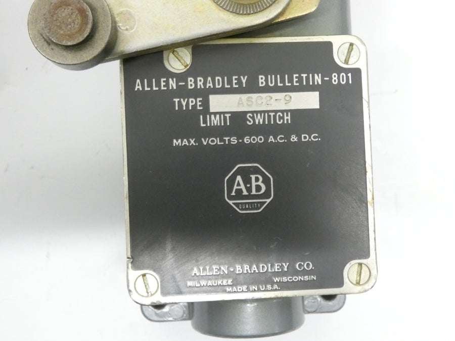 ALLEN BRADLEY ASC2-9 600VAC/DC NSNP