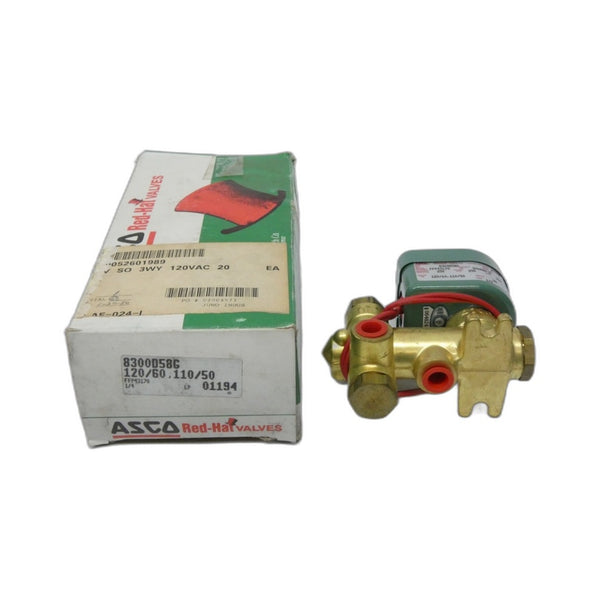 ASCO 8300D58G 110/120V 250PSI 1/4" NSMP