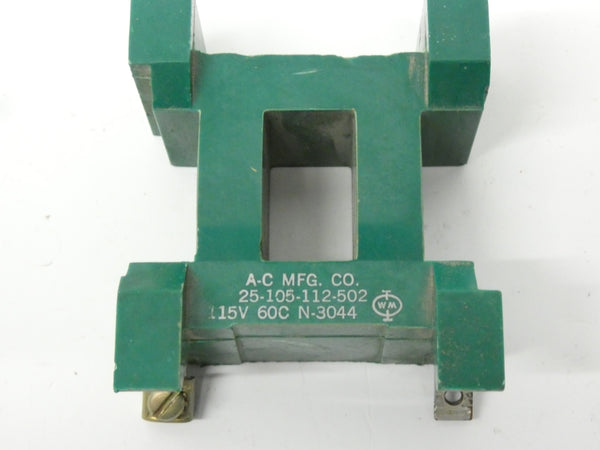 AC MFG 25-105-112-502 115V (MISSING SCREW) NSNP