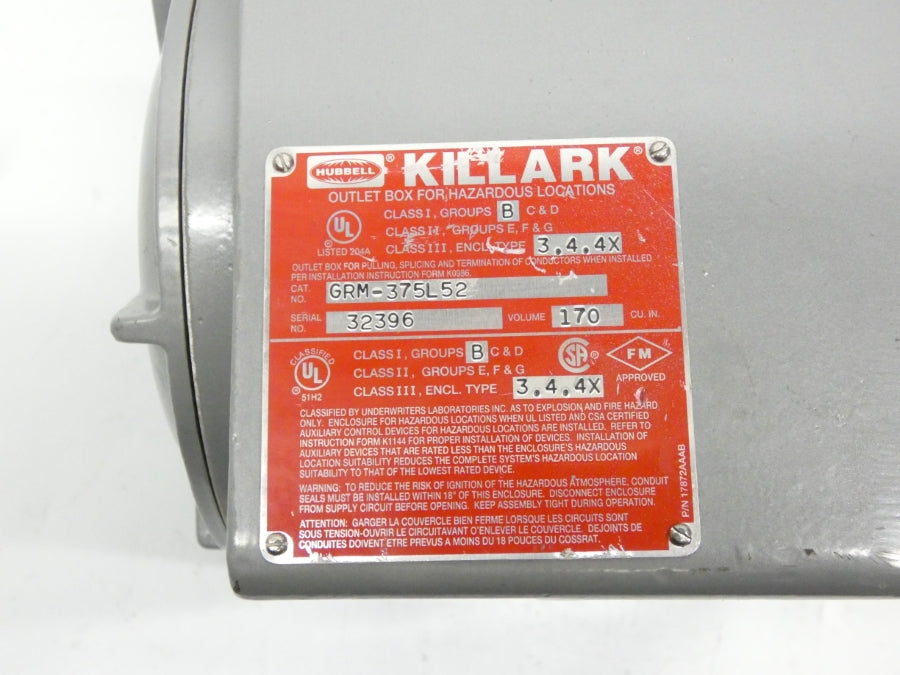 HUBBELL GRM-375L52 NSNP