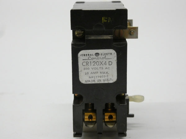 GENERAL ELECTRIC CR120X4D 300VAC 10A NSNP