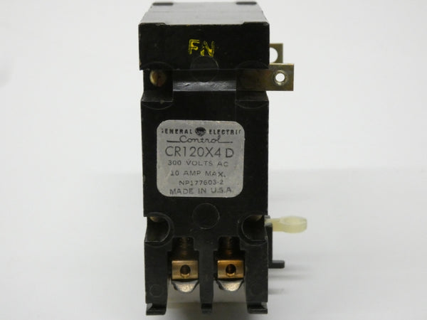 GENERAL ELECTRIC CR120X4D 300VAC 10A (MISSING SCREW) NSNP