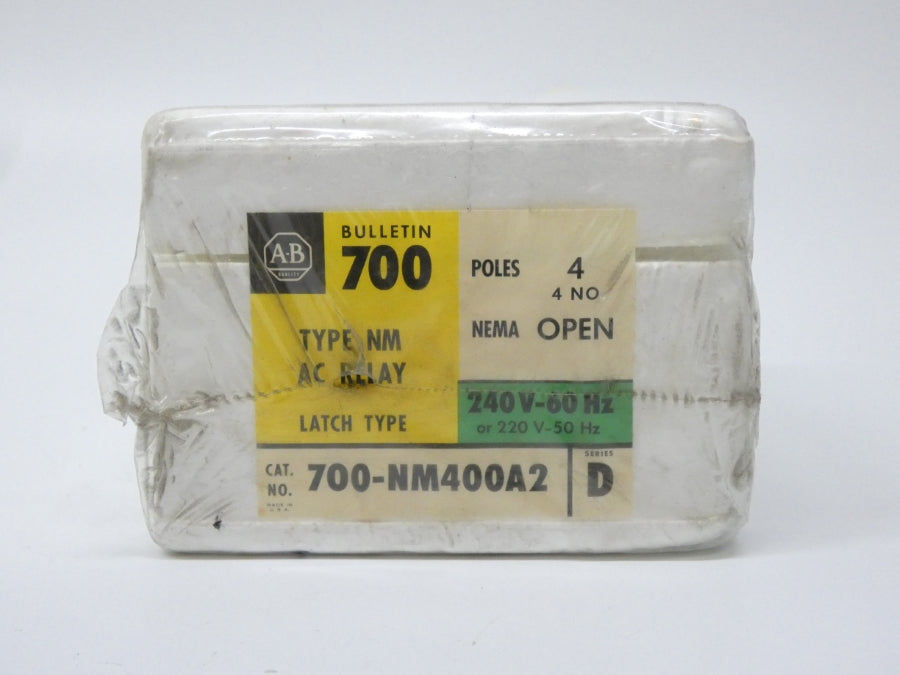 ALLEN BRADLEY 700-NM400A2 SER. D 220/240V NSFS
