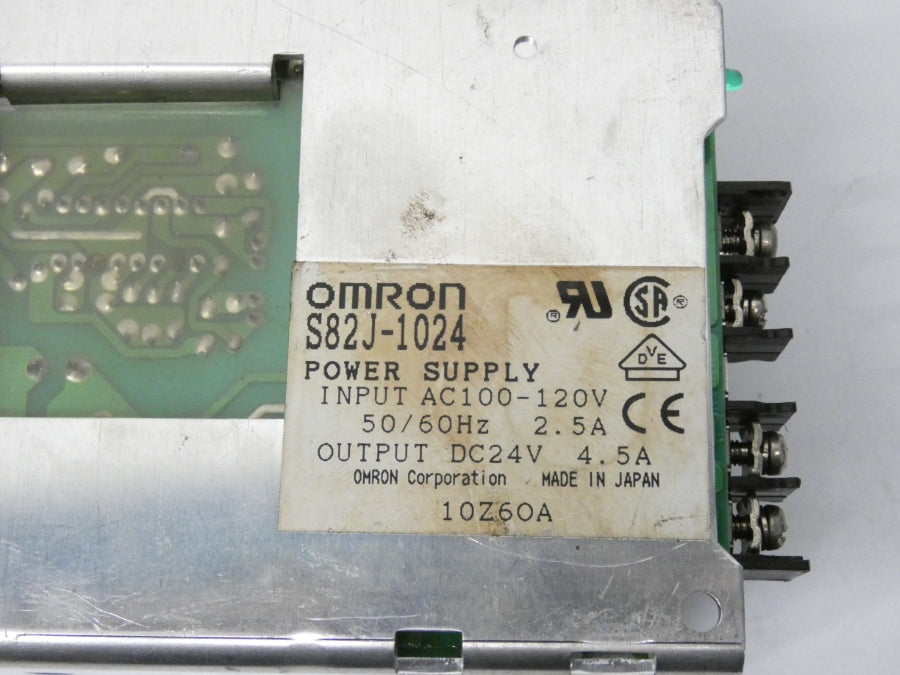 OMRON S82J-1024 100-120VAC 2.5A NSNP