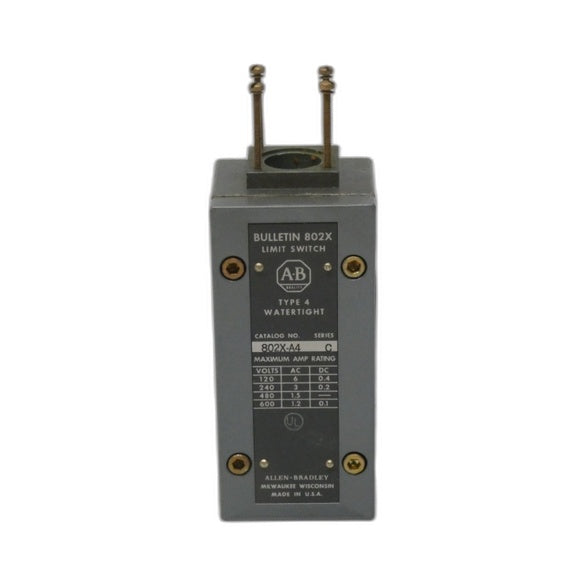 ALLEN BRADLEY 802X-A4 SER. C 600V 6A (AS PICTURED) UNMP