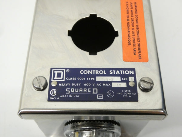 SQUARE D 9001KYSS-2 SER. A 600VAC NSNP