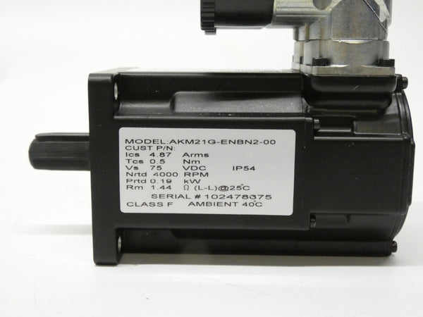KOLLMORGEN AKM21G-ENBN2-00 75VDC 4.87A NSMP