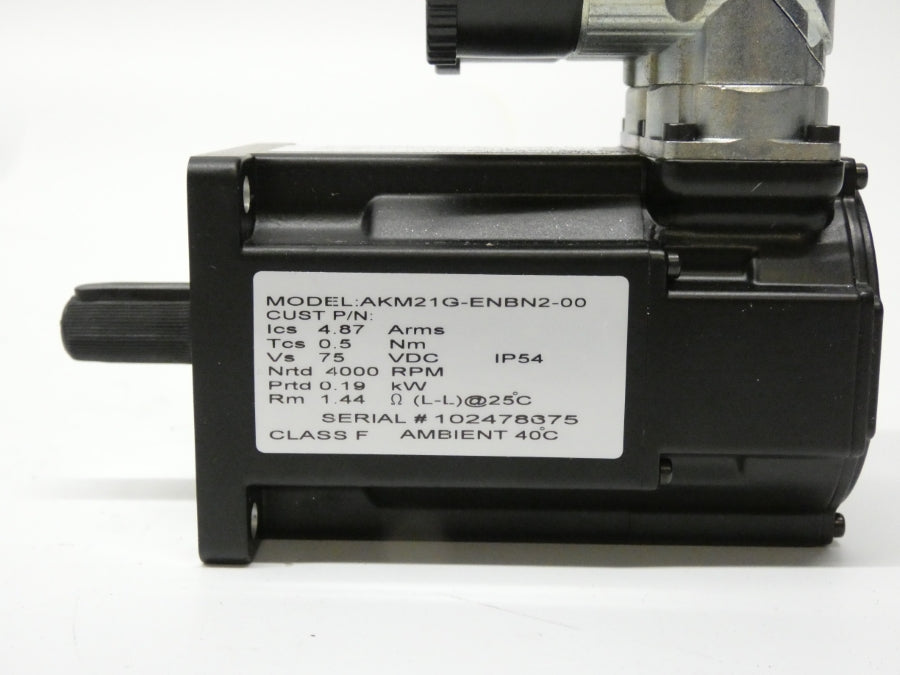 KOLLMORGEN AKM21G-ENBN2-00 75VDC 4.87A NSMP