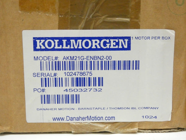 KOLLMORGEN AKM21G-ENBN2-00 75VDC 4.87A NSMP